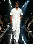 Gen Z All White Kaftan for Men - 1