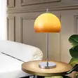 Vintage Glass Mushroom Table Lamp - 3