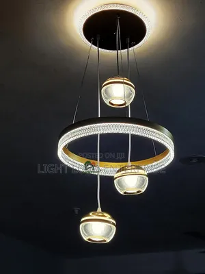 Semi Onion LED Pendant Light - Rose Gold