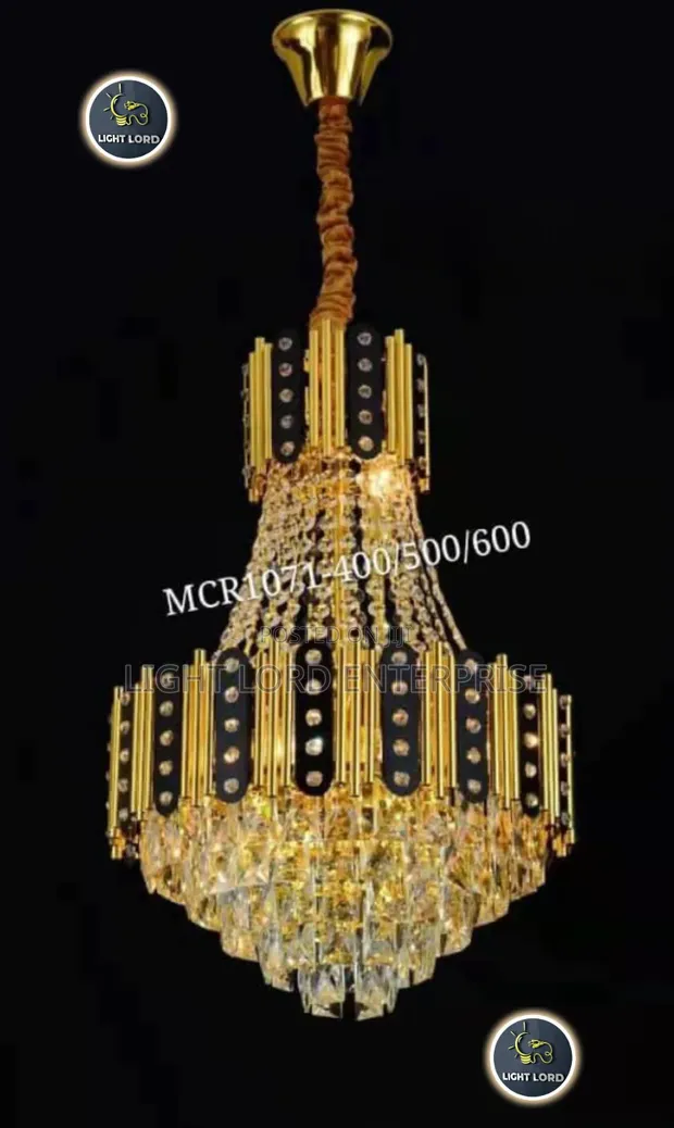 Tapped Egg Shell 600mm Chandelier Light - 1