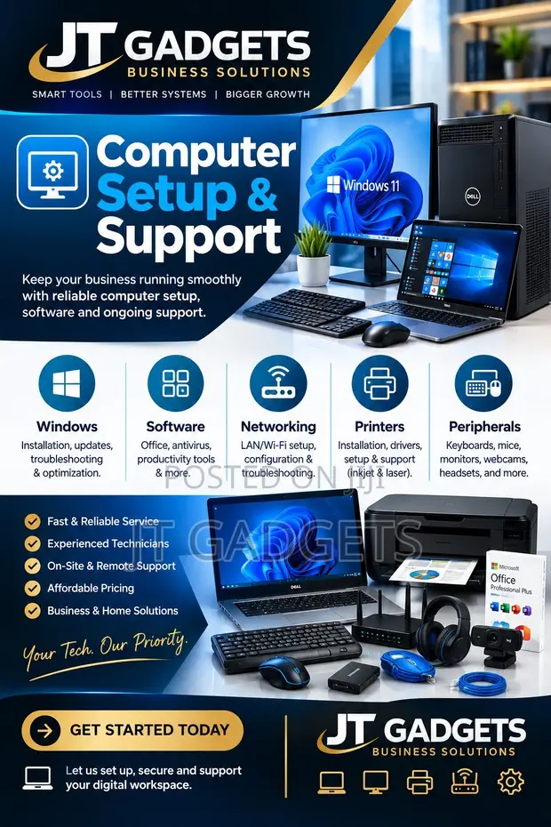 Computer Setup & IT Support - 1