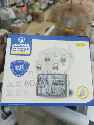 Jortan HD 1080p Wi-Fi IP Camera System