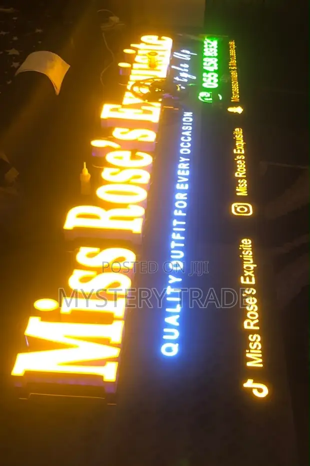 3D Signage Services - 1