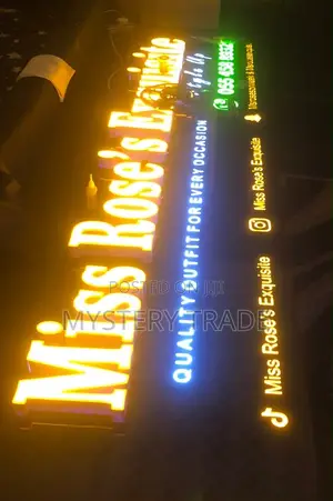 3D Signage Services