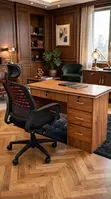 Small World Office Desk and Chair Set - 1