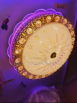Squash 300mm LED Ceiling Light with Crystals