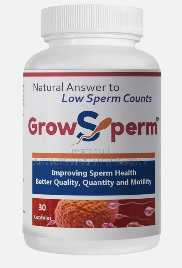 Grow Sperm Male Fertility Capsules - 1
