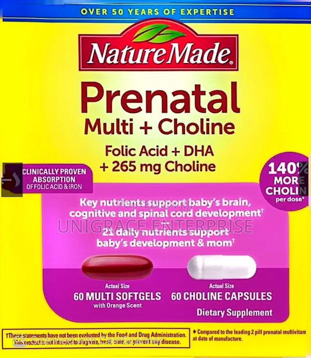 Nature Made Prenatal Multi + Choline - 1
