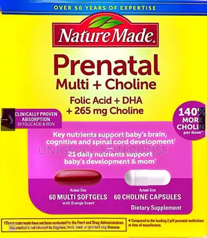 Nature Made Prenatal Multi + Choline