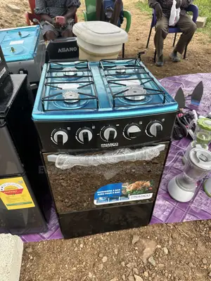Nasco 4-Burner Gas Cooker with Oven