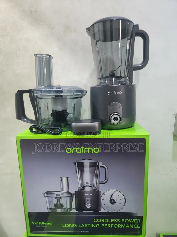Oraimo VoltBlend 3-in-1 11.1V Multifunctional Blender - 1