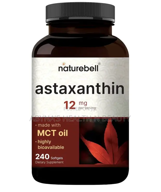 Astaxanthin 12mg with MCT Oil - 1