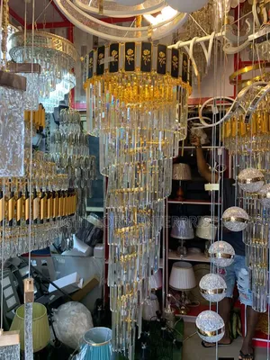 Center Target 9ft Chandelier Light 700x2100mm