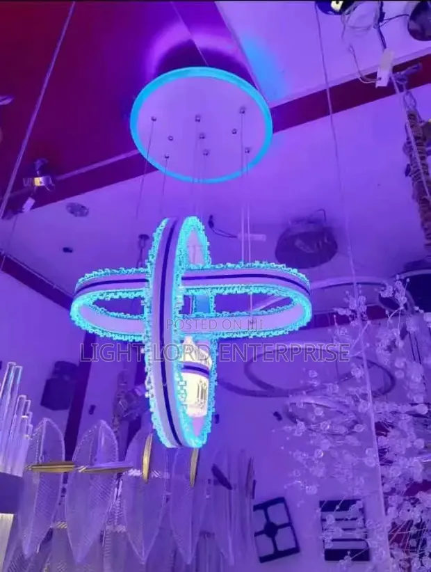 Sky Blue LED Pendant Light - 1
