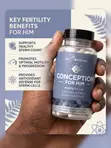 EU Natural Conception for Him - Male Fertility Support (60 Caps) - 1