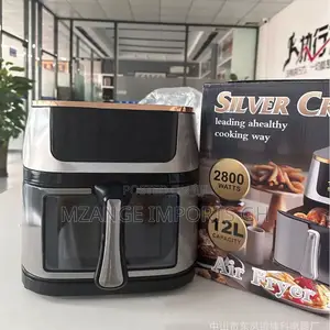 12L Stainless Steel Air Fryer with Touch Screen