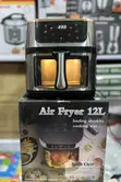 12L Stainless Steel Air Fryer with Touch Screen - 3