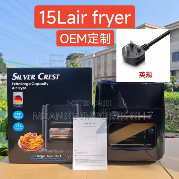 Silver Crest 15L Multifunctional Air Fryer - Brand New - 1
