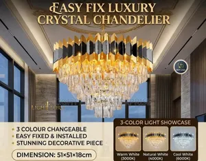 Modern Crystal Chandelier Light