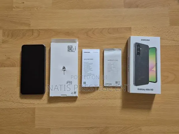 New Samsung Galaxy A56 256GB Black - 1