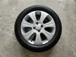 Used 205/55R15 Car Tyre with Silver Alloy Rim - 1
