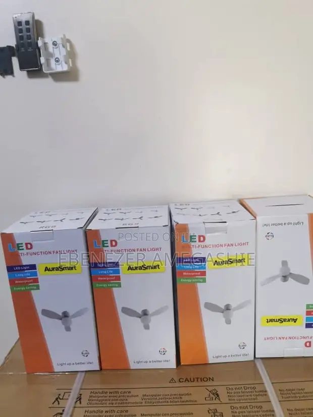 AuraSmart Standing Fan - 1