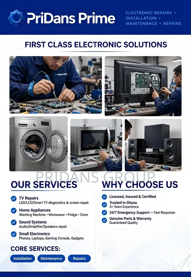 Electronic Installation & Repair Services - 1