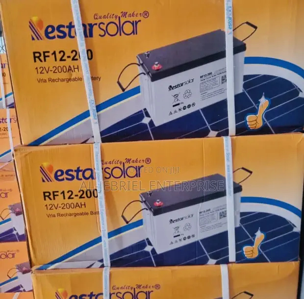 200Ah Solar Gel Battery 12V - 1