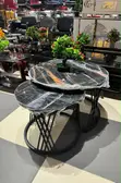 Black Marble Nesting Tables (2 pcs) - 2