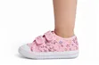 Pink Baby Girls Sneakers with Star Print - 2