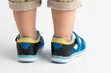Blue Baby Sneakers with Velcro Strap - 2