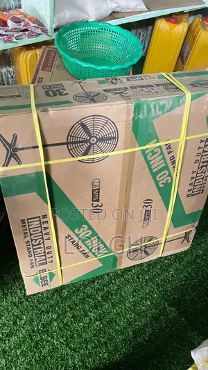 30" Elbee Industrial Standing Fan
