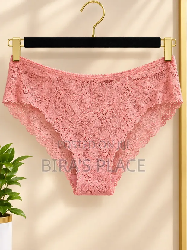Ladies Lace and Cotton Panties - 1