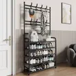 Brand New Black Metal Shoe Rack - 2