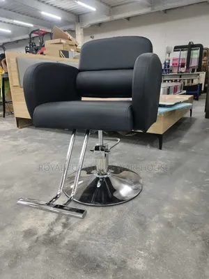 Classic Black Premium Hydraulic Salon Styling Chair (Lfy-59-17)