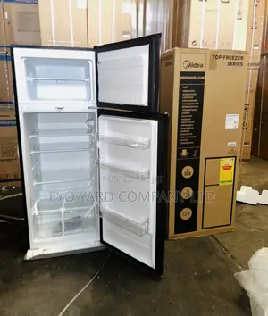 Midea 207L Double Door Fridge - Energy Efficient