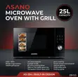 Asano Microwaves (20L, 25L, Built-in Grill) - 2