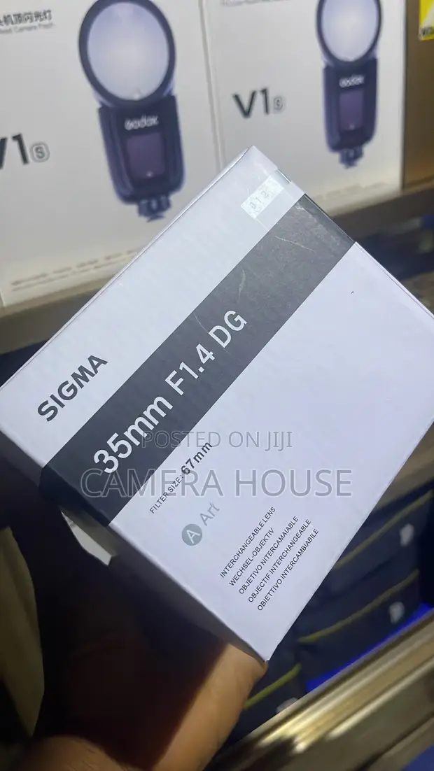 Sigma 35mm F1.4 DG Art Lens for Canon EF - 1