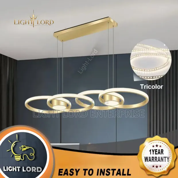 Banana Ring Pendant Light - 1