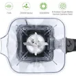 Homgeek Professional 2000W Blender NY-8188MJB - 5