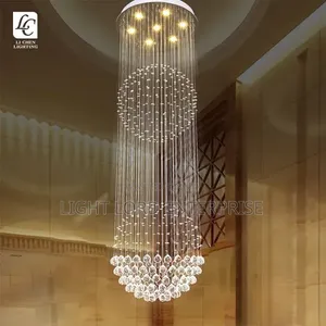 52cm / 6ft LED Crystal Chandelier Light