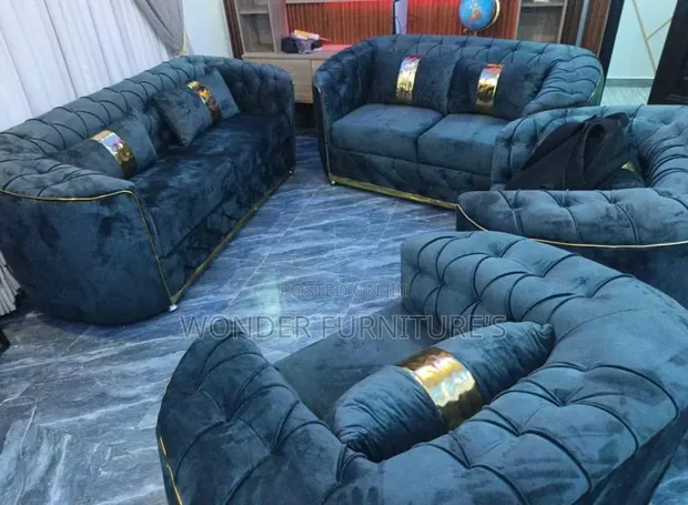 Royal Comfort Sofa Set - Brand New - 1