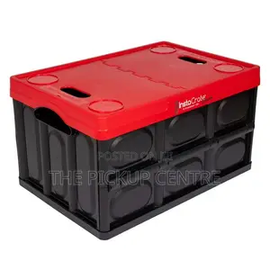 Greenmade 16 Gallon Collapsible Storage Crate with Lid