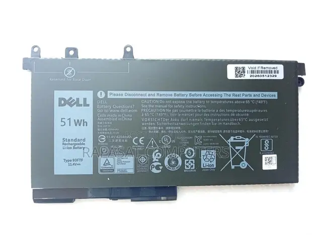 Dell 93FTF Laptop Battery - 1