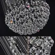 Clinton Ice Crystals LED Chandelier - 7ft - 2