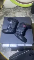 PS4 Slim Black with 2 Controllers & 11 Games - 3