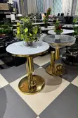 Round Marble Coffee Table - 2