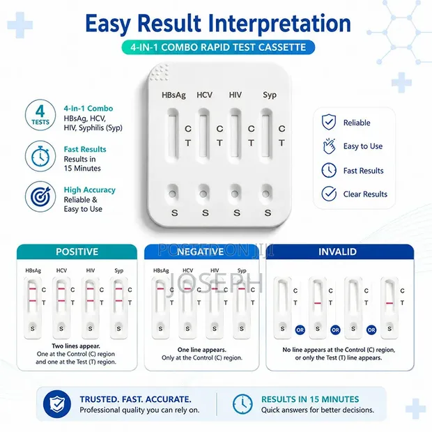 HIV Self-Test Kit (4-in-1) - 1