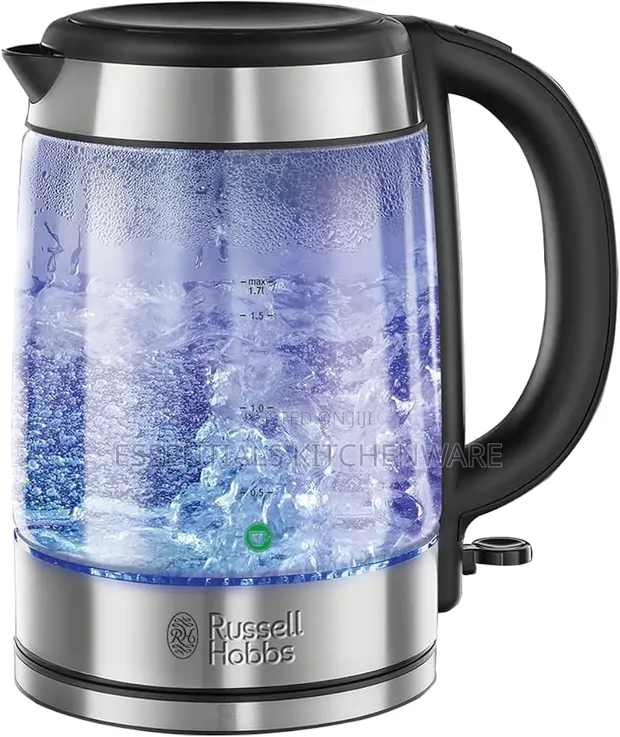 Russell Hobbs 1.7L Illuminated Glass Kettle - 1