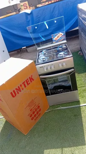 UNITEK 4-Burner Gas Cooker with Oven